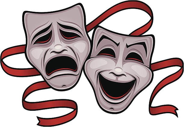 Comedy mask icon